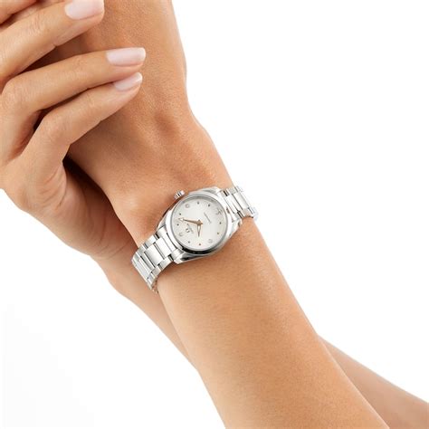 omega womens seamaster|omega ladies watches with diamonds.